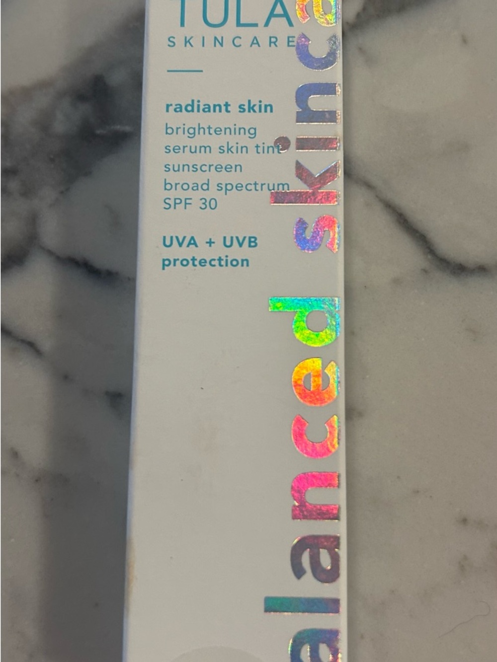 Discontinued Tula Radiant Skin Brightening Serum Tint Color 02 light cool